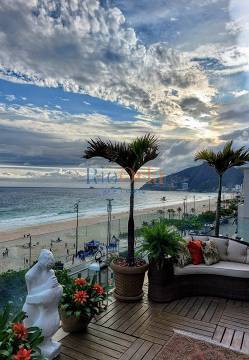 FRONTAL mar, cobertura, Av. Vieira Souto, espetáculo de vista!