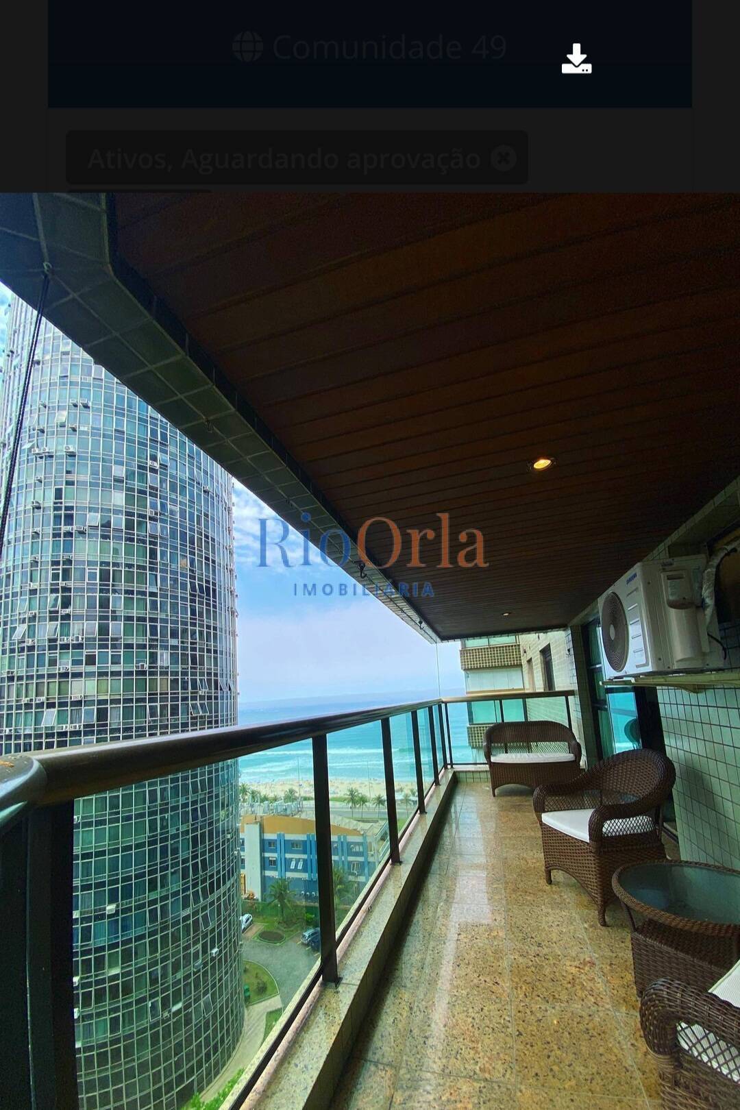 Acquabella, vistão mar, 4 qtos, 2 suítes, 143 m²!